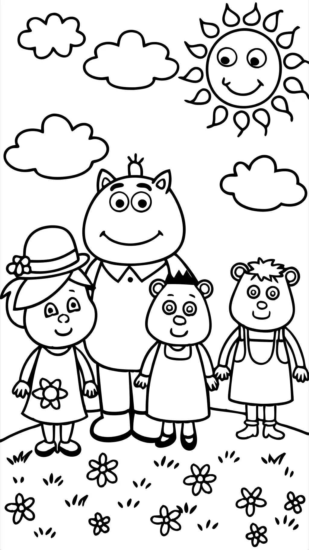 peppa coloring page